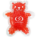 Red Teddy Bear Hot/ Cold Pack with Gel Beads